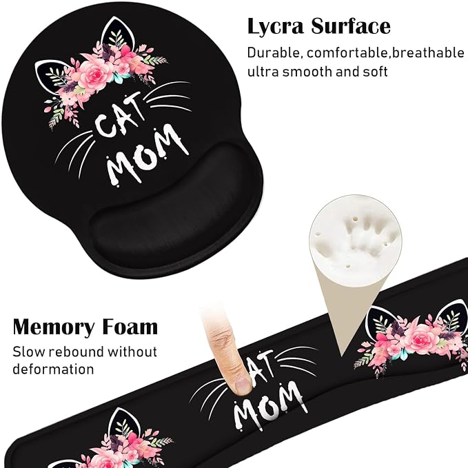Cat Mom Floral