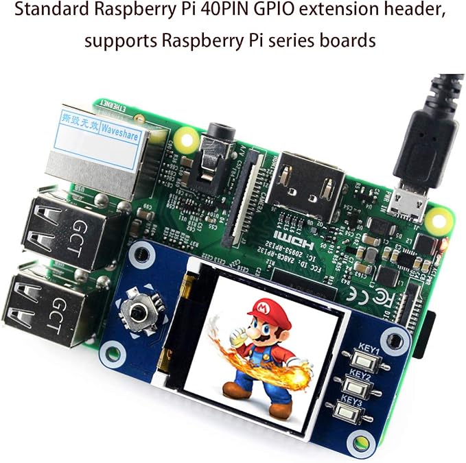1.44inch LCD Display HAT