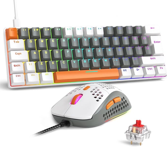 Light Gray/Red Switch