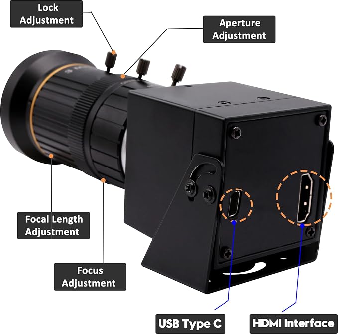 Camera with 5-50mm Lens