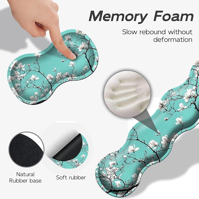 Turquoise White Cherry