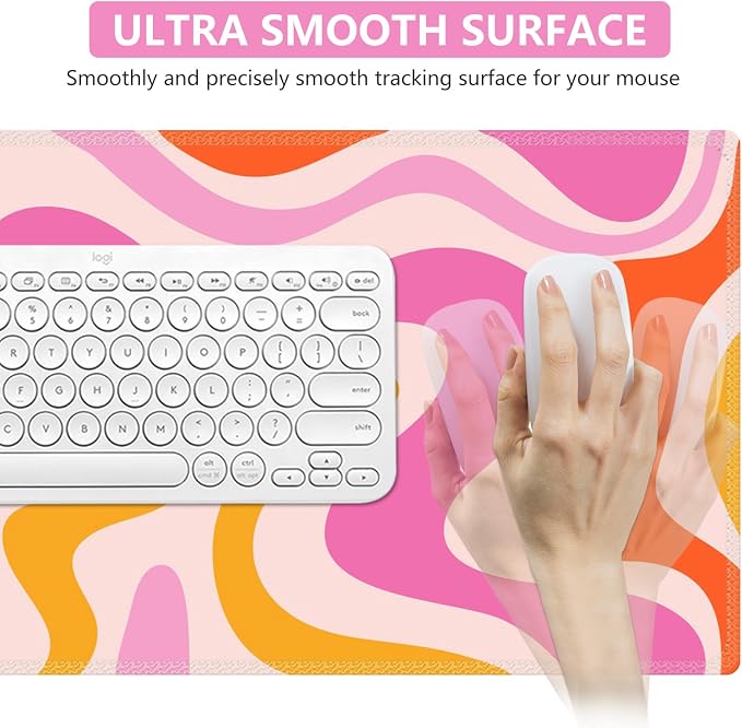 Pink Topographic