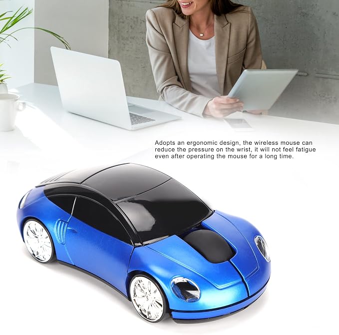 Car Shape Mouse(Blue)