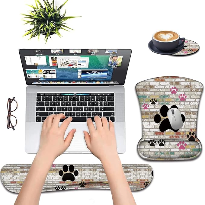 Cute Dog Paw Prints