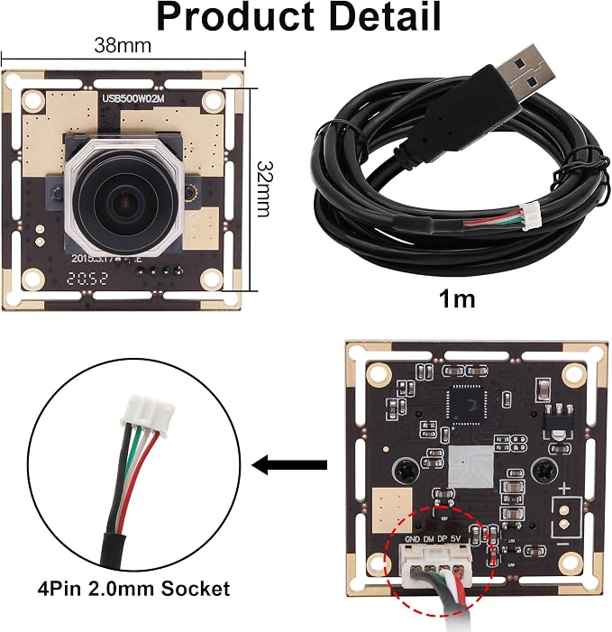 170Degree Wide Angle Autofocus Lens Camera Module