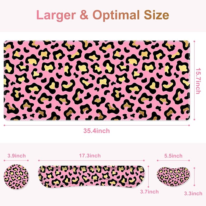 Pink Leopard Print
