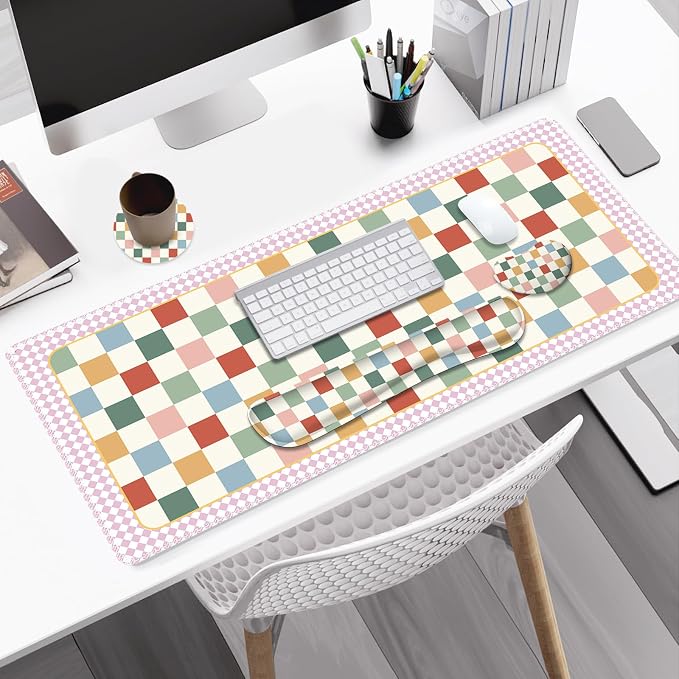 Vintage Macaron Checker