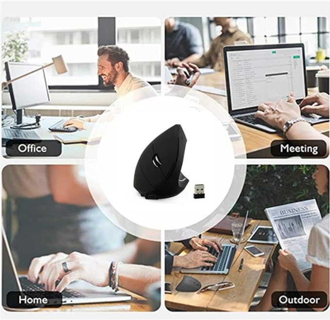 Ergonomic Mouse-Rechargeable