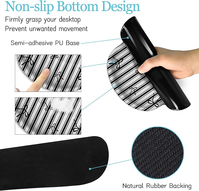 Bow Black Stripes