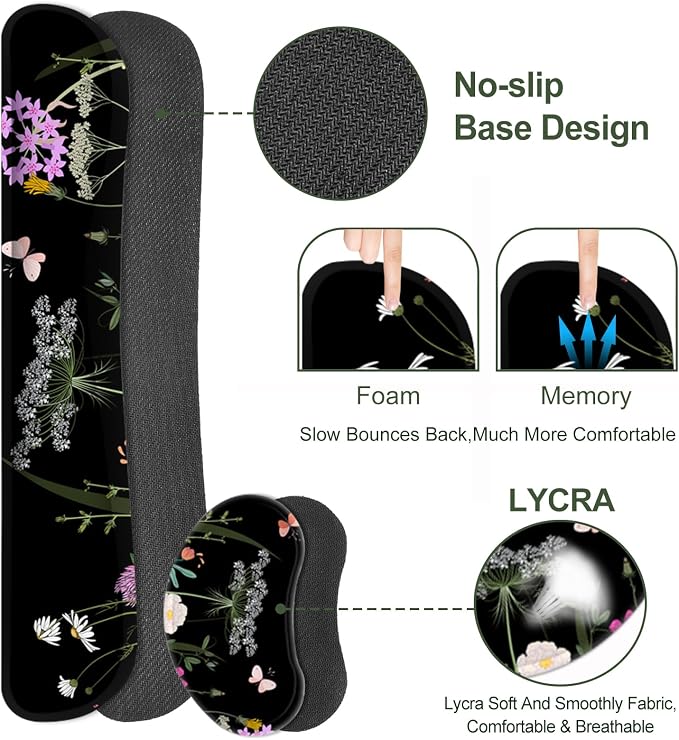 Black Garden Flower
