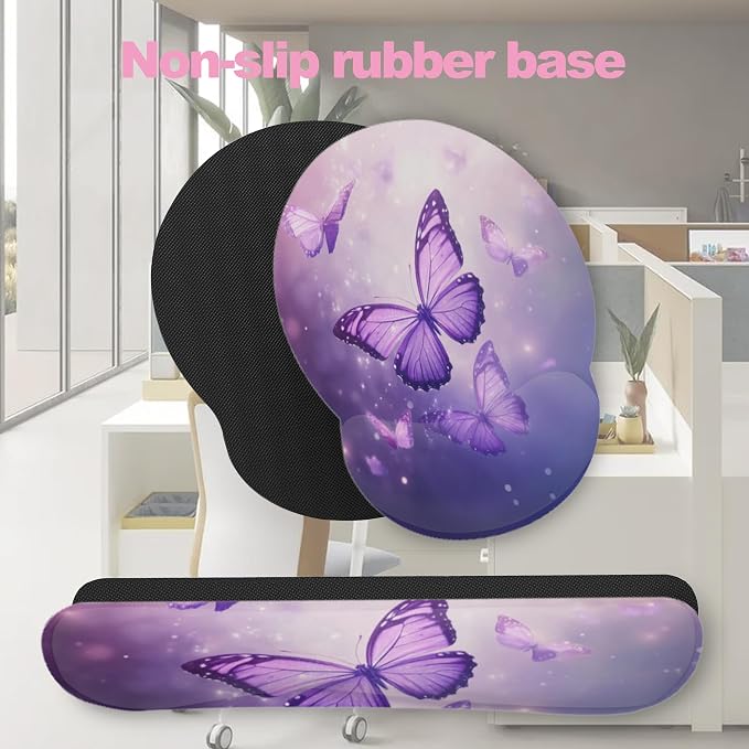 Butterfly Purple Sparkling