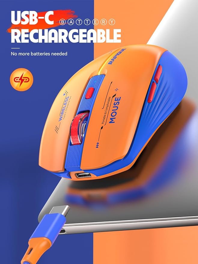Orange and Blue