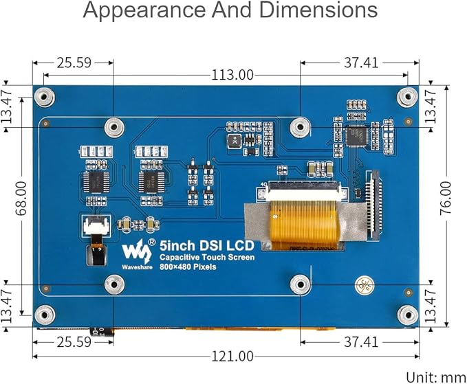 5 inch DSI-LCD