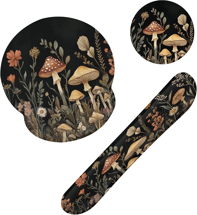 Mushroom Flower Forest Magic