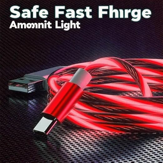 USB A TO C Red