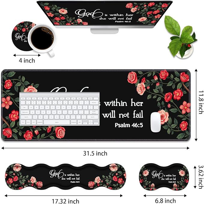 Floral Quotes Bible Verse Psalm 46:5
