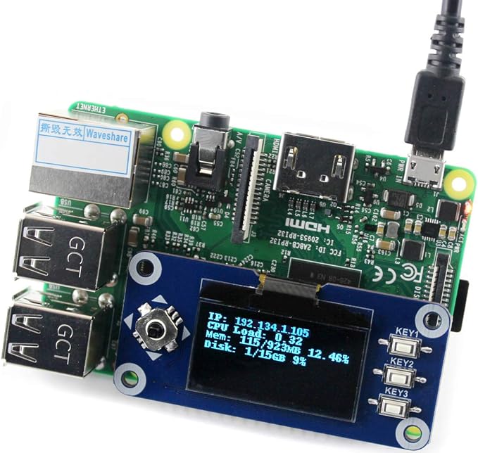 1.3inch OLED Display HAT