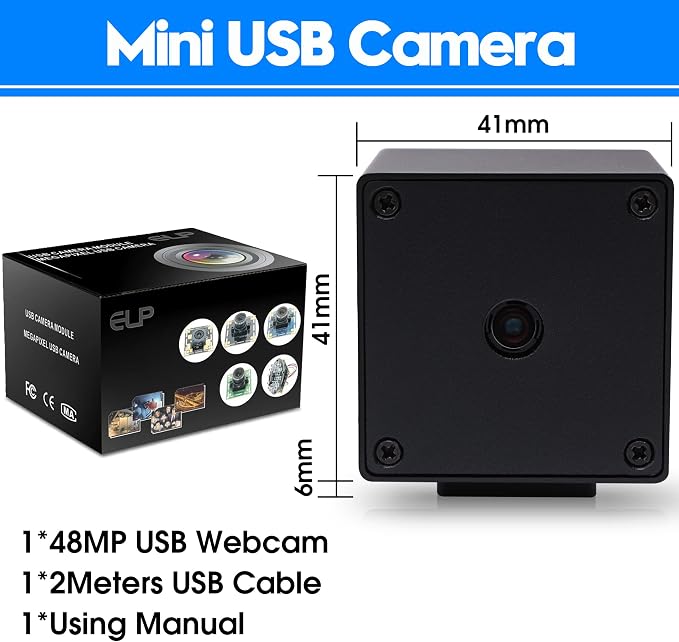 USB Camera with Metal Case