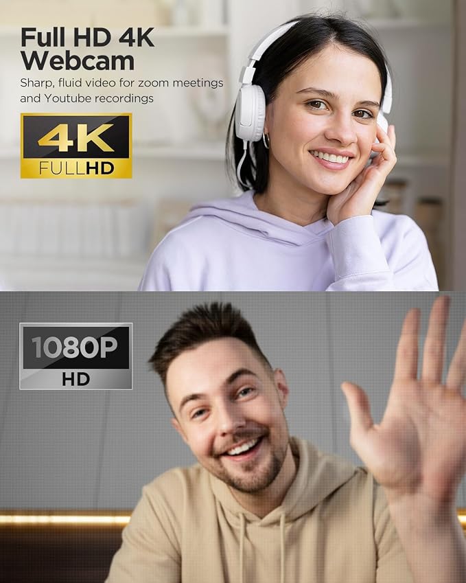 4K WEBCAM Black