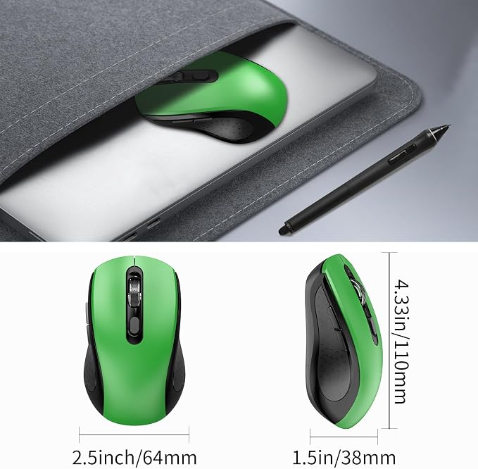 AT268-Green & Black