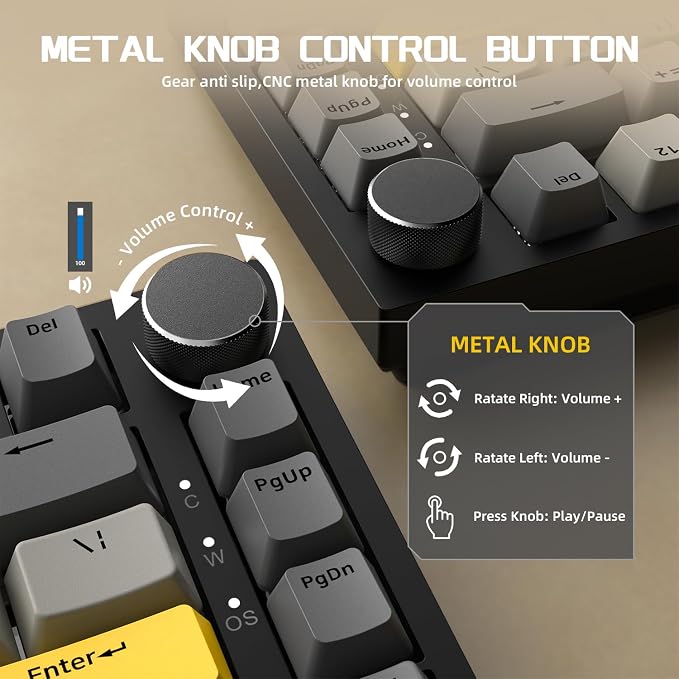 grey white yellow/moon switches