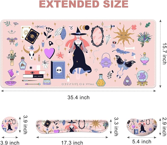 Pink Witch Mirror