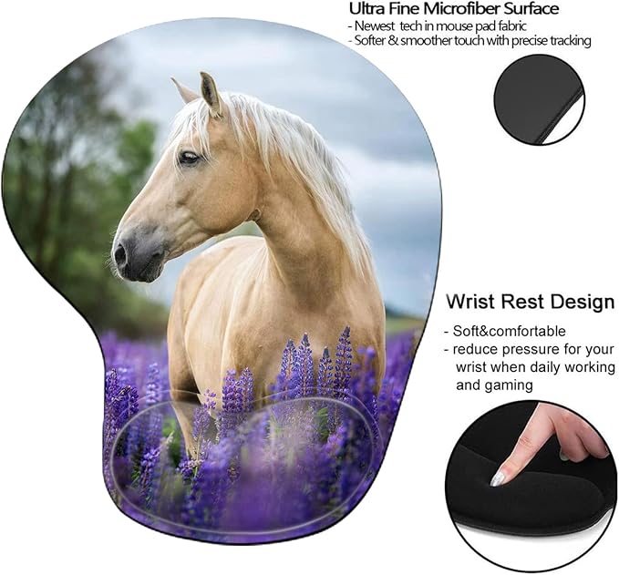 Purple Lavender War Horse