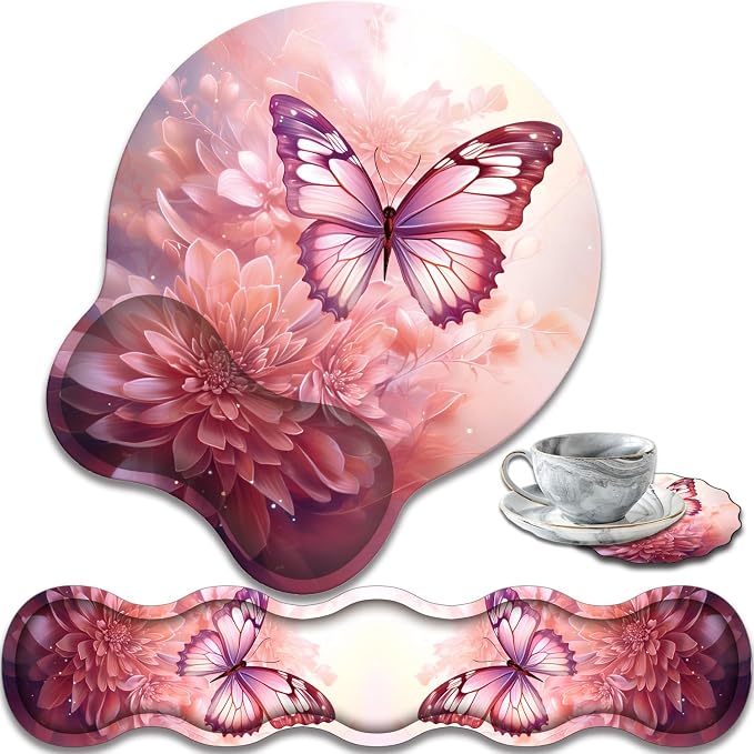 Pink Butterfly Flower