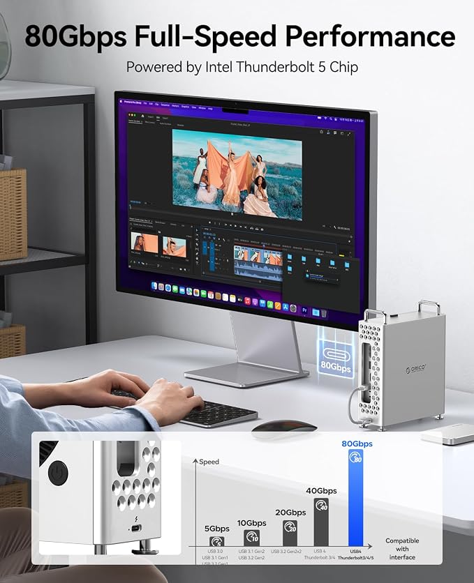Thunderbolt 5 NVMe SSD 1TB