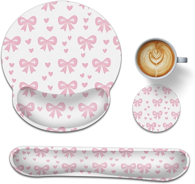 Cute Bow Pink Heart