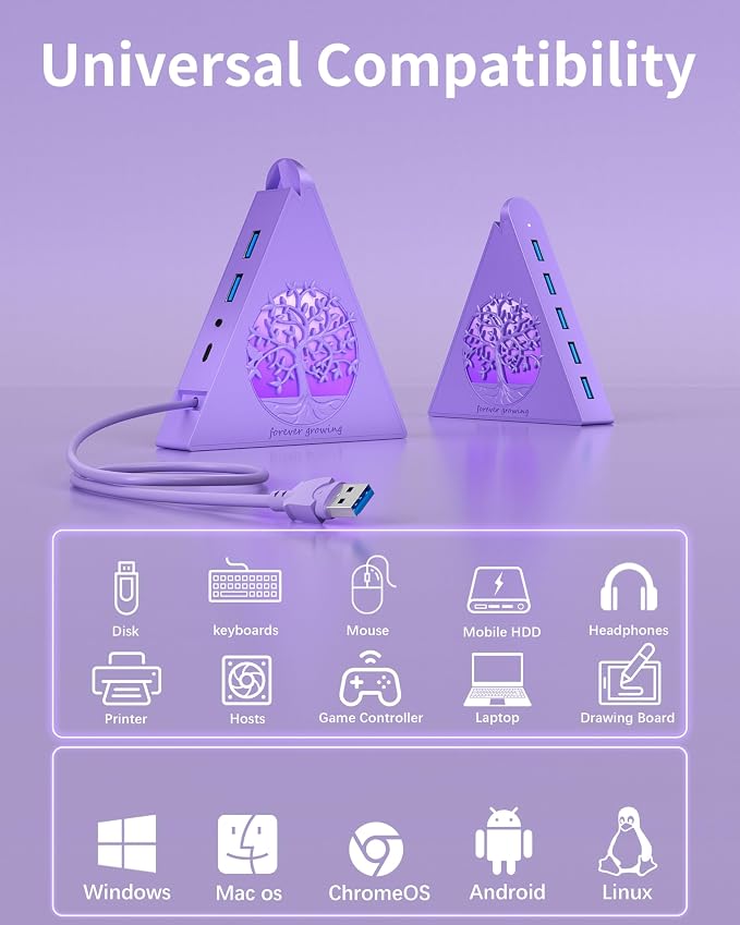 2-Tree Light Purple
