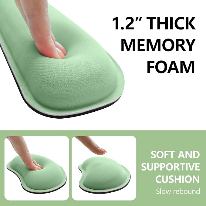 Green - 2 Wrist Rests
