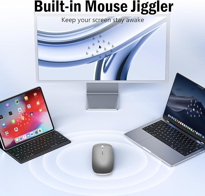 Wireless Bluetooth Mouse (Grey)