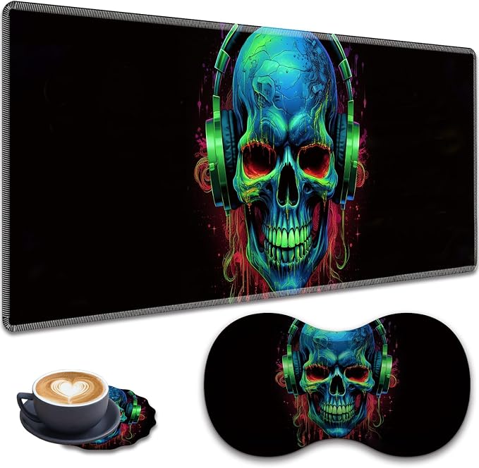Skull With Headphones