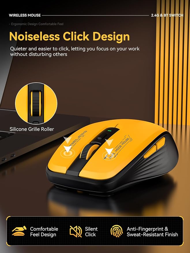 Yellow and Black