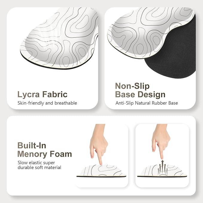 White Topographic