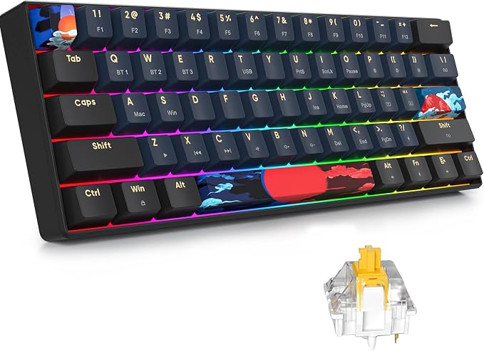 Blue samurai 61-Yellow Switch