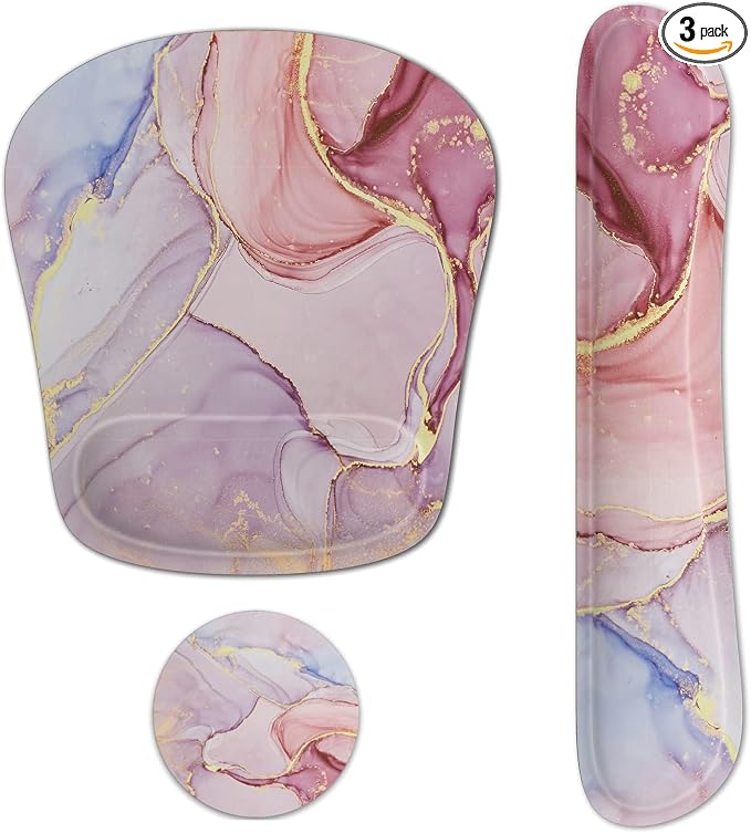 Pink Gold Marble