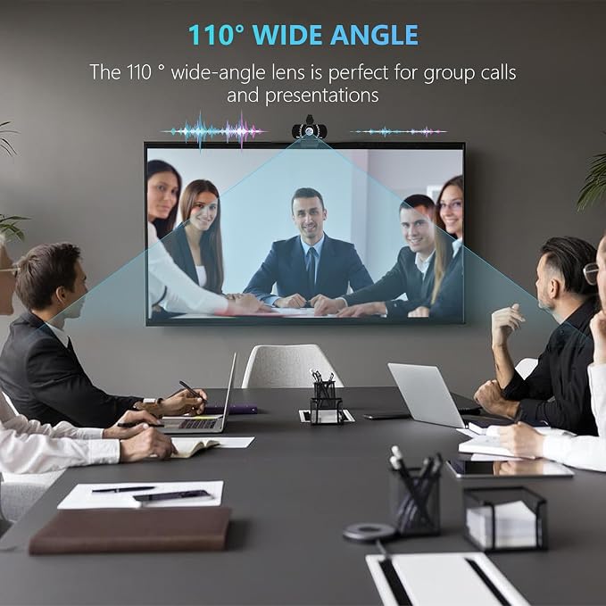 1080P Webcam USB A to C