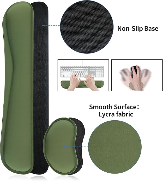 Olive Green-wrist Rest
