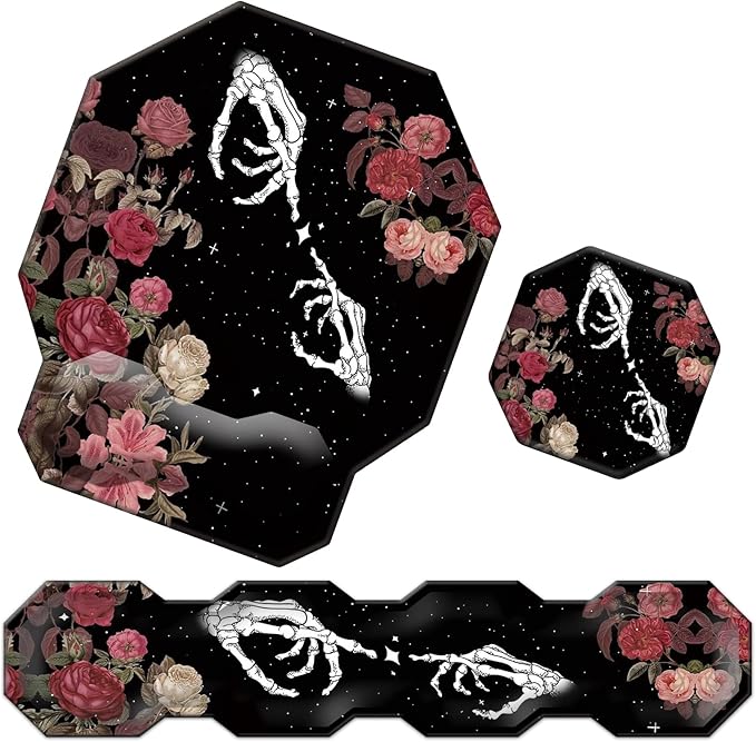 Rose Skull Skeleton