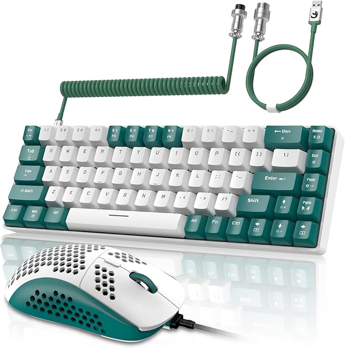 Green White