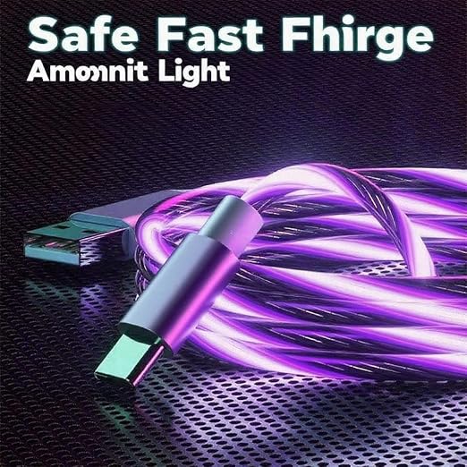 USB A TO C Purple