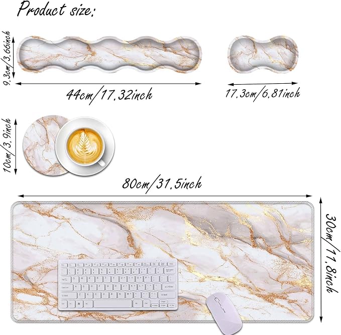 Rose Gold Marble