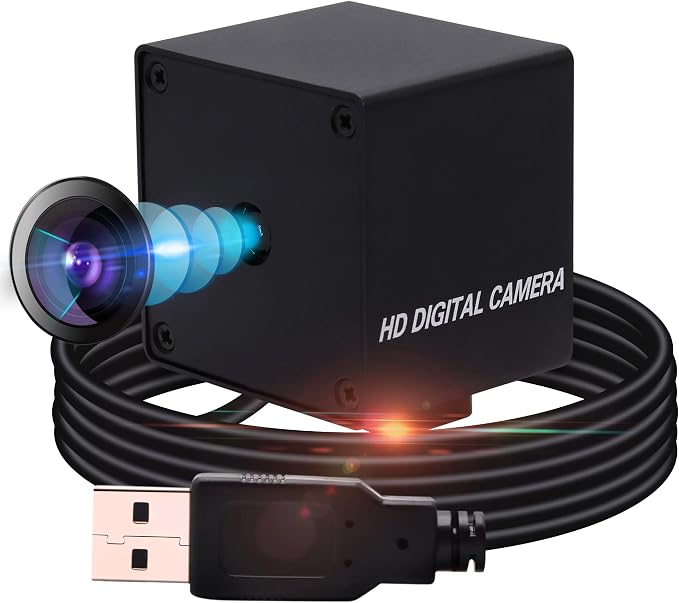 75 Degree Autofocus No Distortion Lens Webcam