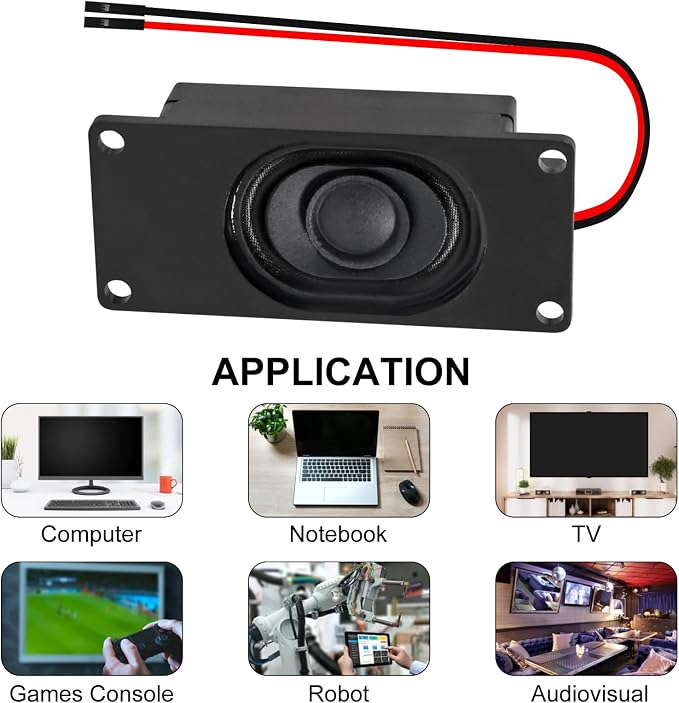 6Pcs 3W 8O Dupont interface(rectangular)