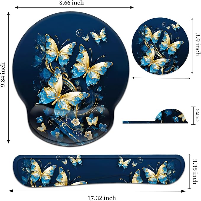 Gold Butterflies