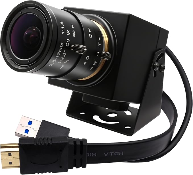 Camera with 2.8-12mm Lens