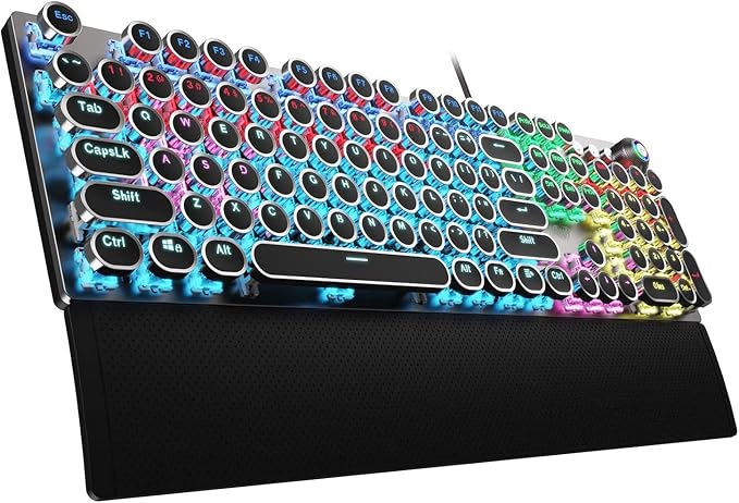 Black | Clicky Blue Switches