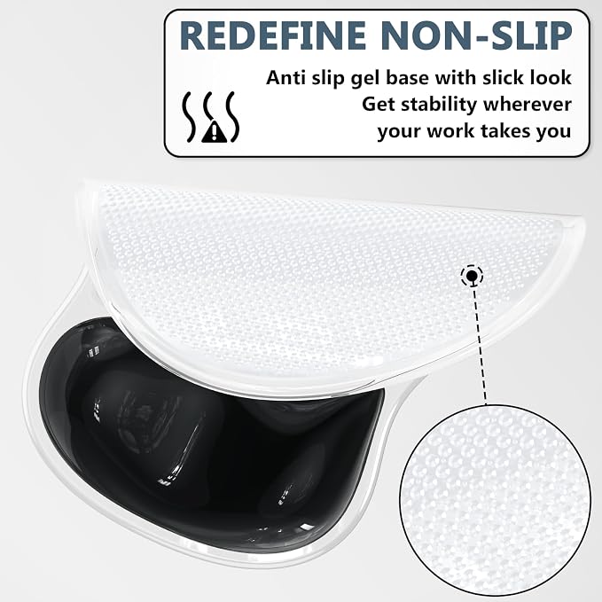 Waterdrop Shaped Black